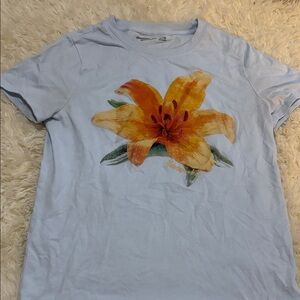 Girls Abercrombie Kids Floral Graphic T-Shirt